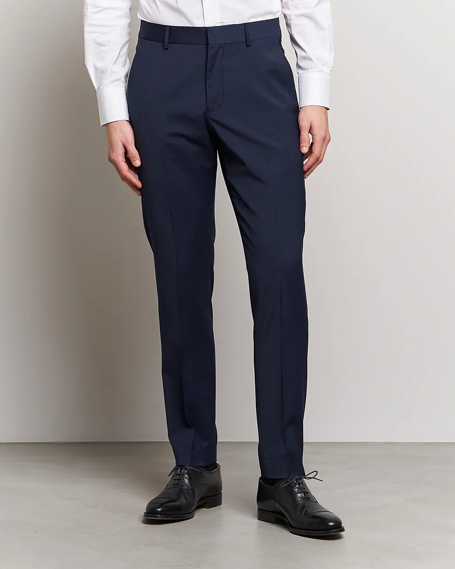 Tiger of Sweden Jerretts Wool Travel Suit Royal Blue