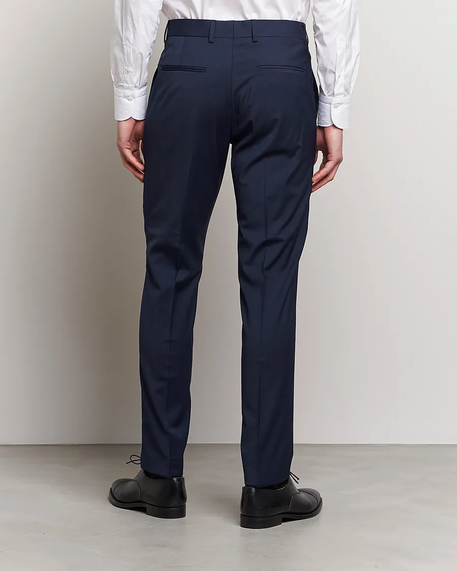 Tiger of Sweden Jerretts Wool Travel Suit Royal Blue