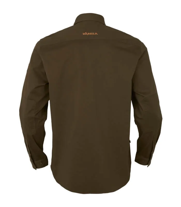 Trym camisa manga larga willow green