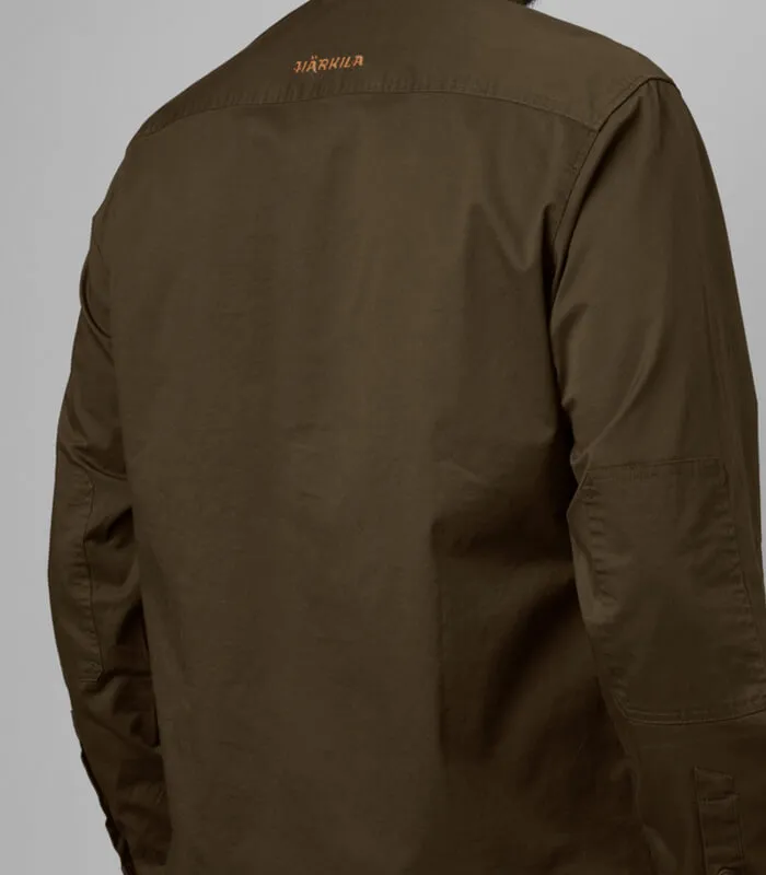 Trym camisa manga larga willow green