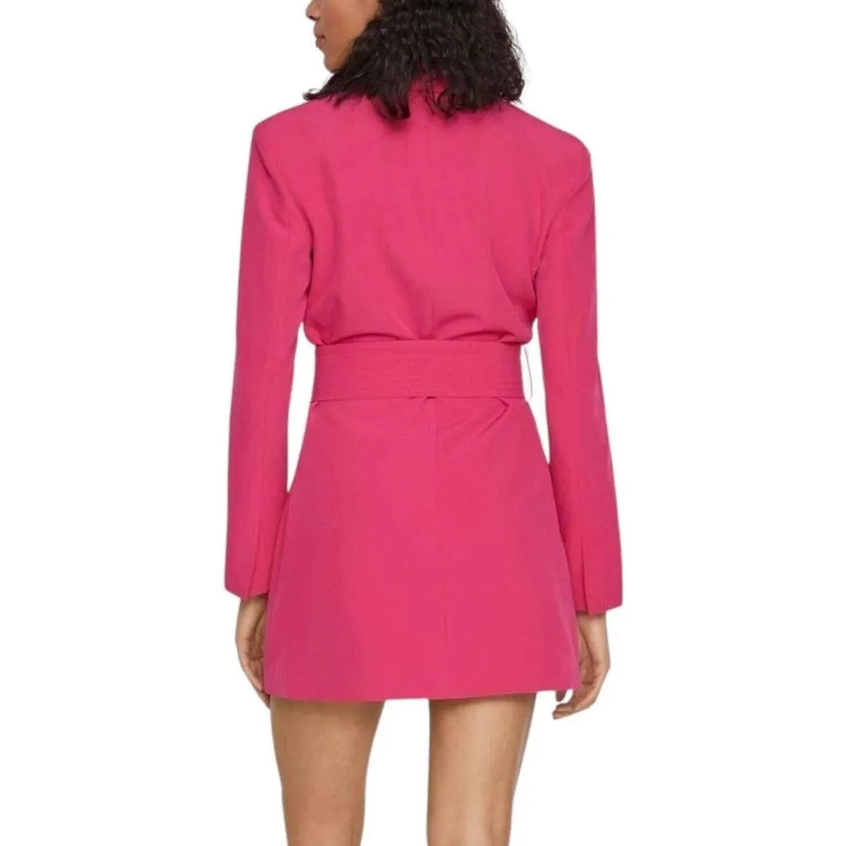 VIGERY L/S VNECK SHORT DRESS