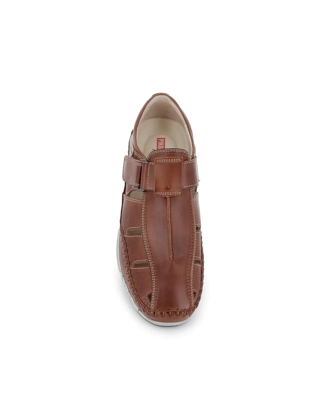 Zapato de verano piel velcro hombre cuero Pikolinos